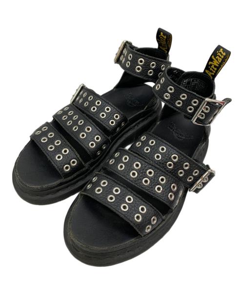 Dr.Martens（ドクターマーチン）Dr.Martens (ドクターマーチン) サンダル ブラック サイズ:UK4の古着・服飾アイテム