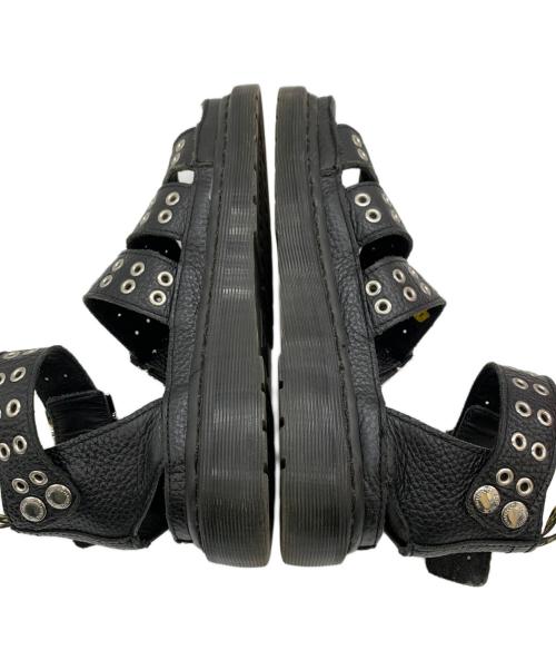 Dr.Martens（ドクターマーチン）Dr.Martens (ドクターマーチン) サンダル ブラック サイズ:UK4の古着・服飾アイテム