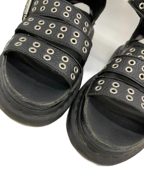 Dr.Martens（ドクターマーチン）Dr.Martens (ドクターマーチン) サンダル ブラック サイズ:UK4の古着・服飾アイテム