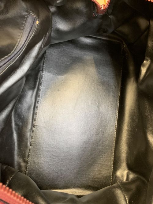 CELINE（セリーヌ）CELINE (セリーヌ) ミニボストンバッグ レッドの古着・服飾アイテム