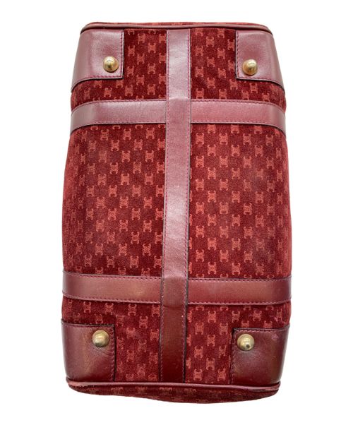 CELINE（セリーヌ）CELINE (セリーヌ) ミニボストンバッグ レッドの古着・服飾アイテム