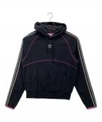 adidas Originalsアディダスオリジナル）の古着「フリースプルパーカー」｜ブラック