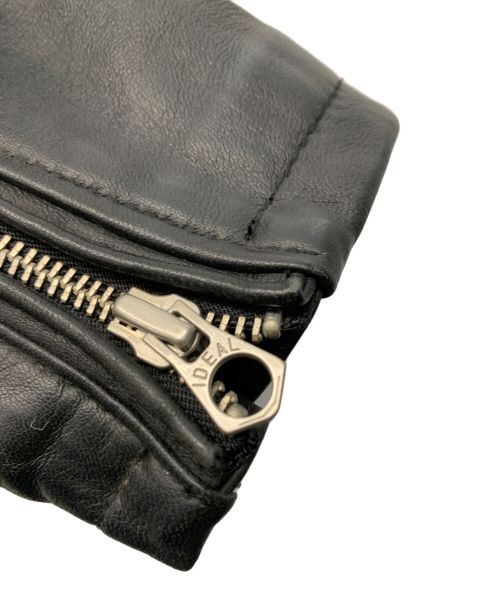 HARE（ハレ）HARE (ハレ) シングルライダースジャケット ブラック サイズ:Sの古着・服飾アイテム