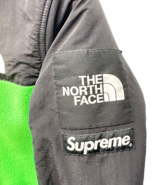 SUPREME（シュプリーム）SUPREME (シュプリーム) THE NORTH FACE (ザ ノース フェイス) RTG Fleece Jacket グリーン×グレー サイズ:Sの古着・服飾アイテム