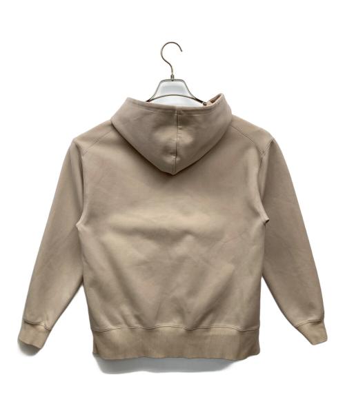 URBAN RESEARCH DOORS（アーバンリサーチドアーズ）URBAN RESEARCH DOORS (アーバンリサーチドアーズ) ハーフジップパーカー ベージュ サイズ:Freeの古着・服飾アイテム