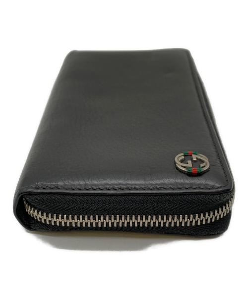 GUCCI（グッチ）GUCCI (グッチ) 長財布 ブラックの古着・服飾アイテム