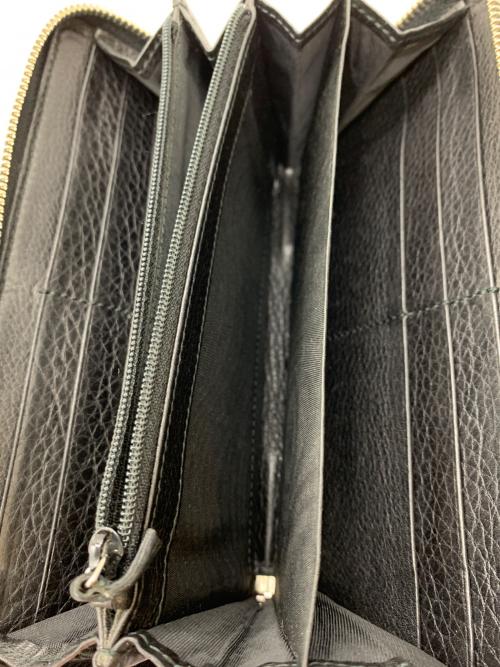 GUCCI（グッチ）GUCCI (グッチ) 長財布 ブラックの古着・服飾アイテム