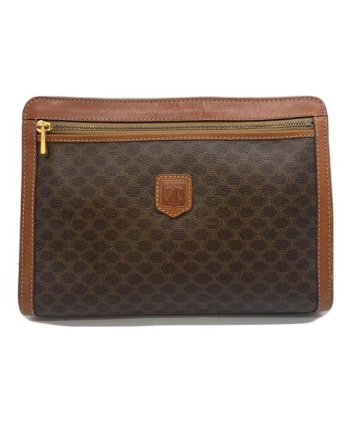 CELINE（セリーヌ）CELINE (セリーヌ) セカンドバッグ ブラウンの古着・服飾アイテム