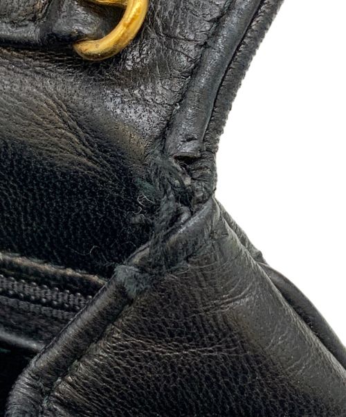 CHANEL（シャネル）CHANEL (シャネル) チェーンショルダーバッグ ブラックの古着・服飾アイテム