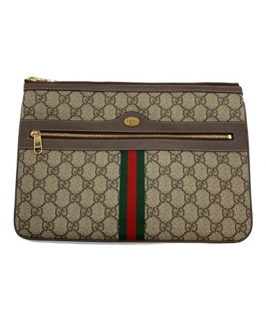 中古・古着通販】GUCCI (グッチ) クラッチバッグ ベージュ｜ブランド