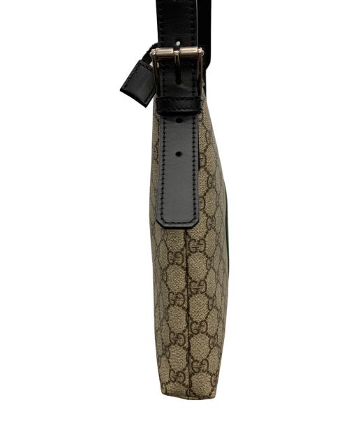 GUCCI（グッチ）GUCCI (グッチ) ショルダーバッグ ベージュ×ブラックの古着・服飾アイテム