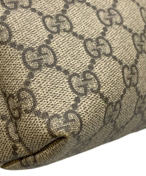 GUCCI（グッチ）GUCCI (グッチ) ショルダーバッグ ベージュ×ブラックの古着・服飾アイテム