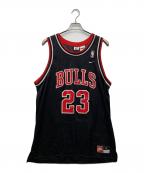 NIKEナイキ）の古着「ゲームシャツ」｜ブラック×レッド