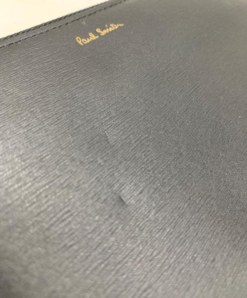 PAUL SMITH（ポールスミス）Paul Smith (ポールスミス) ラウンドファスナー財布 ブラックの古着・服飾アイテム