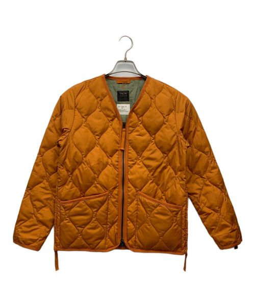 TAION（タイオン）TAION (タイオン) Ｖネックジップジャケット オレンジ サイズ:EU XSの古着・服飾アイテム