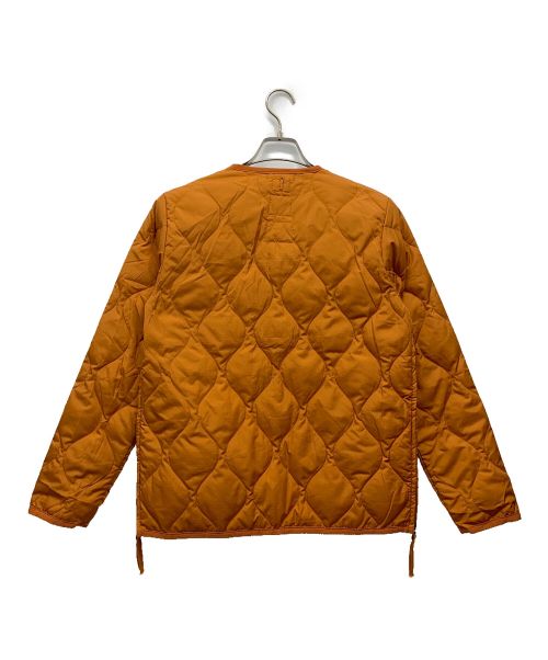 TAION（タイオン）TAION (タイオン) Ｖネックジップジャケット オレンジ サイズ:EU XSの古着・服飾アイテム