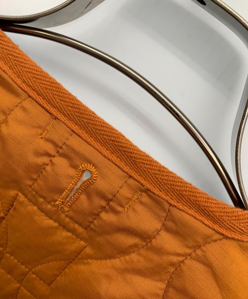 TAION（タイオン）TAION (タイオン) Ｖネックジップジャケット オレンジ サイズ:EU XSの古着・服飾アイテム