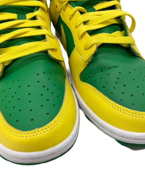 NIKE（ナイキ）NIKE (ナイキ) スニーカー グリーン×イエロー サイズ:27.5の古着・服飾アイテム