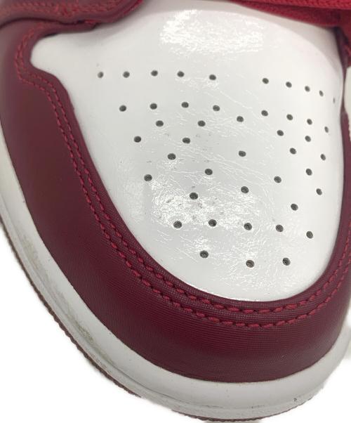 NIKE（ナイキ）NIKE (ナイキ) スニーカー ホワイト×レッド サイズ:27の古着・服飾アイテム