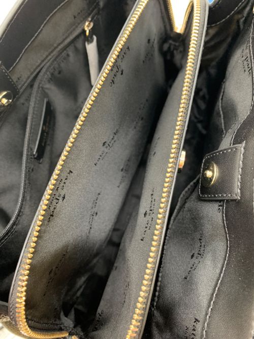 Kate Spade（ケイトスペード）Kate Spade (ケイトスペード) 2WAYバッグ ブラックの古着・服飾アイテム