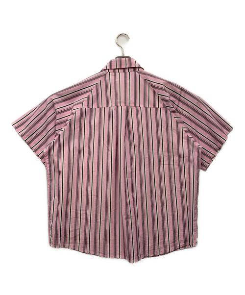 B.BALLSY（ボールジーブラザーズ）B.BALLSY (ボールジーブラザーズ) 半袖シャツ ピンク サイズ:Mの古着・服飾アイテム