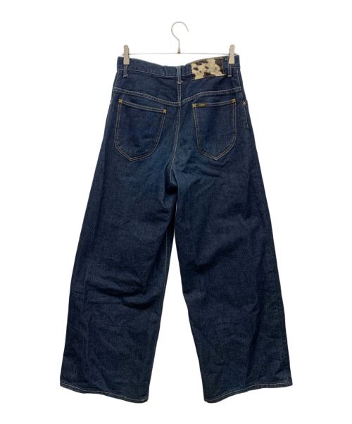 BED J.W. FORD（ベッドフォード）BED J.W. FORD (ベッドフォード) LEE (リー) ワイドデニムパンツ インディゴ サイズ:Sの古着・服飾アイテム