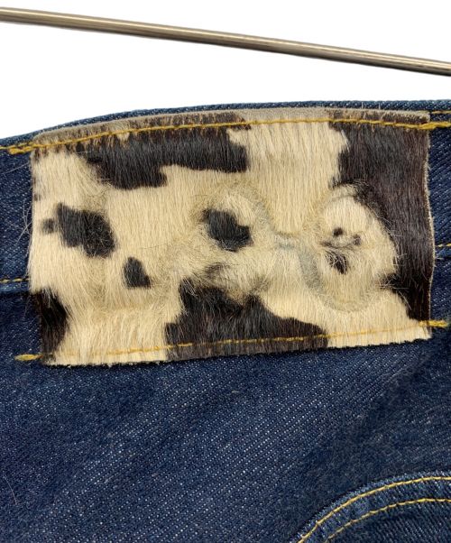 BED J.W. FORD（ベッドフォード）BED J.W. FORD (ベッドフォード) LEE (リー) ワイドデニムパンツ インディゴ サイズ:Sの古着・服飾アイテム