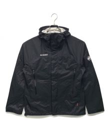 MAMMUT（マムート）の古着「マイクロレイヤー 2.0 ハードシェル フーデッド ジャケット」｜ブラック