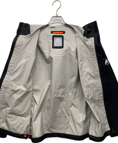 MAMMUT（マムート）MAMMUT (マムート) マイクロレイヤー 2.0 ハードシェル フーデッド ジャケット ブラック サイズ:Mの古着・服飾アイテム
