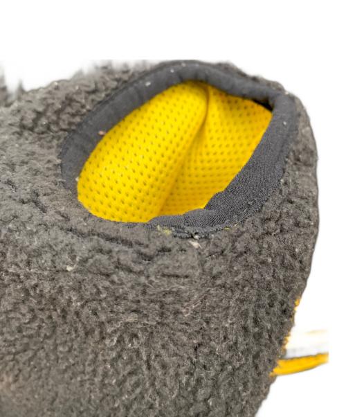 adidas Originals（アディダスオリジナル）adidas originals (アディダスオリジナル) シェルパ ボアフリースジャケット ブラック×イエロー サイズ:Lの古着・服飾アイテム