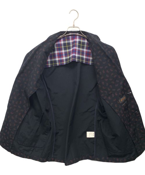 BEAMS PLUS（ビームスプラス）BEAMS PLUS (ビームスプラス) ブレザー ブラック×ブラウン サイズ:Lの古着・服飾アイテム