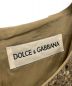 中古・古着 DOLCE & GABBANA (ドルチェ＆ガッバーナ) ワンピース ブラウン×グレー サイズ:‐：5000円