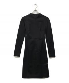 中古・古着通販】GUCCI (グッチ) ファスナーパーティードレス ブラック