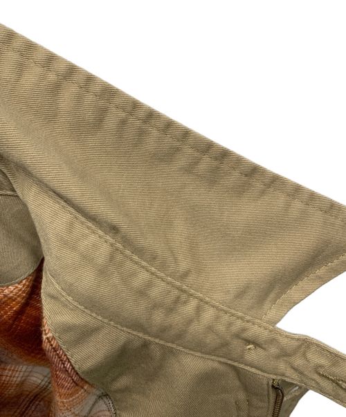 Dickies（ディッキーズ）Dickies (ディッキーズ) ツイルアイゼンハワージャケット ベージュ サイズ:XLの古着・服飾アイテム