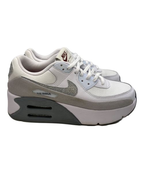 NIKE（ナイキ）NIKE (ナイキ) ナイキ エア マックス 90 LV8 ホワイト×グレー サイズ:25の古着・服飾アイテム