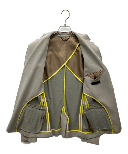 DIESEL（ディーゼル）DIESEL (ディーゼル) テーラードジャケット グレー サイズ:46の古着・服飾アイテム