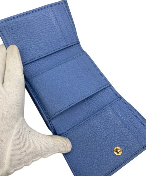 GUCCI（グッチ）GUCCI (グッチ) 財布 スカイブルーの古着・服飾アイテム