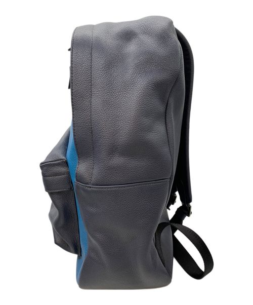 COACH（コーチ）COACH (コーチ) リュック ブルー×ネイビーの古着・服飾アイテム