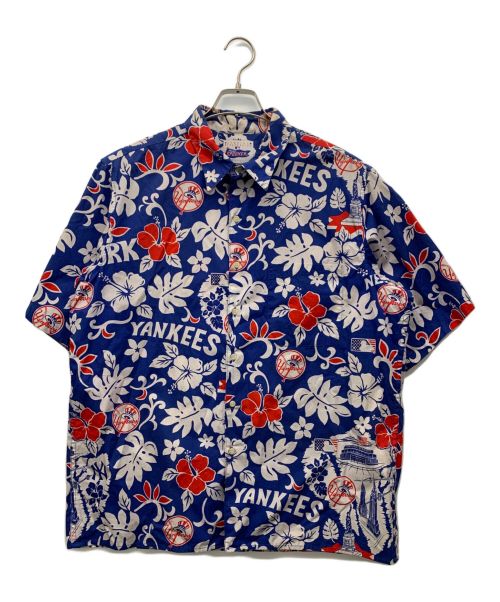 reyn spooner（レイン スプナー）reyn spooner (レイン スプナー) アロハシャツ ブルー サイズ:Lの古着・服飾アイテム