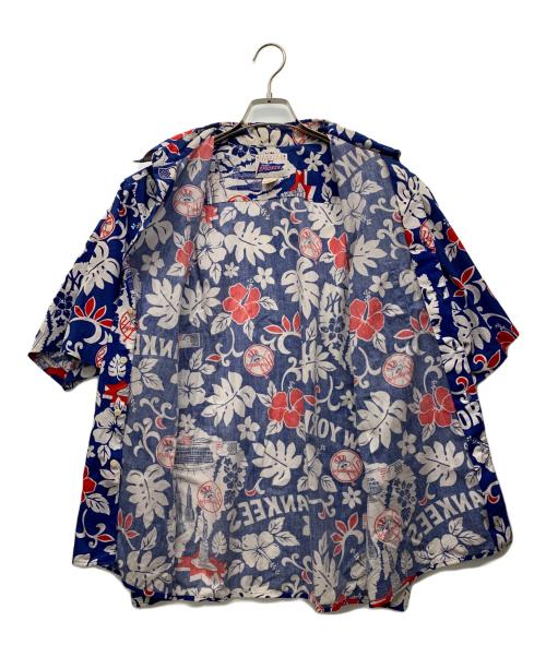 reyn spooner（レイン スプナー）reyn spooner (レイン スプナー) アロハシャツ ブルー サイズ:Lの古着・服飾アイテム