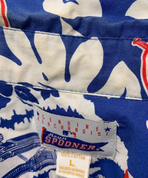 reyn spooner（レイン スプナー）reyn spooner (レイン スプナー) アロハシャツ ブルー サイズ:Lの古着・服飾アイテム