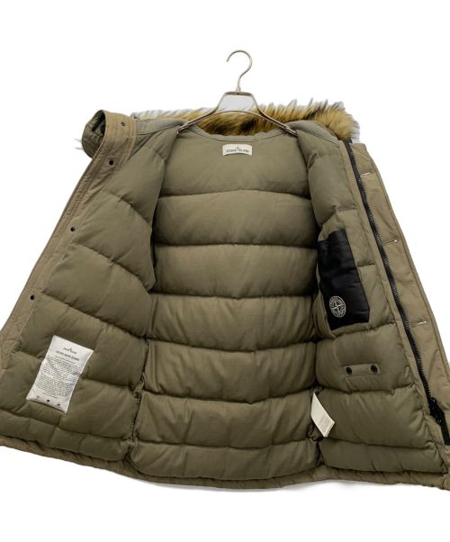 STONE ISLAND（ストーンアイランド）STONE ISLAND (ストーンアイランド) ダウンジャケット グレー サイズ:Sの古着・服飾アイテム