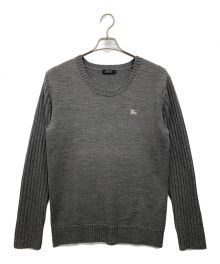 BURBERRY BLACK LABEL（バーバリーブラックレーベル）の古着「ニット」｜グレー