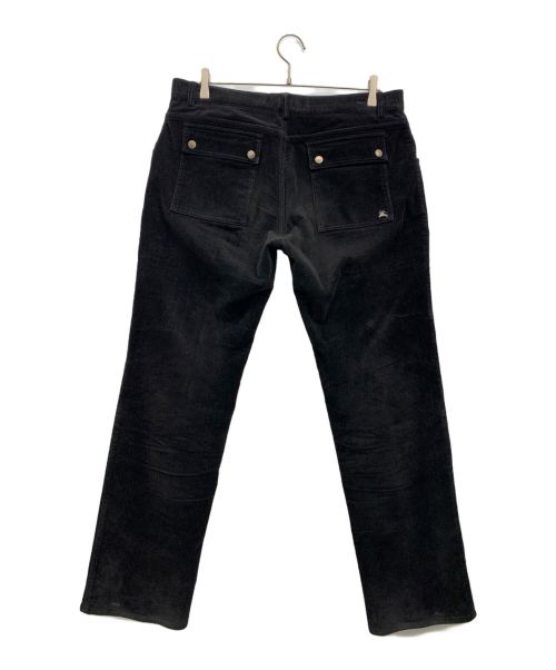 BURBERRY BLACK LABEL（バーバリーブラックレーベル）BURBERRY BLACK LABEL (バーバリーブラックレーベル) コーデュロイパンツ ブラック サイズ:85の古着・服飾アイテム