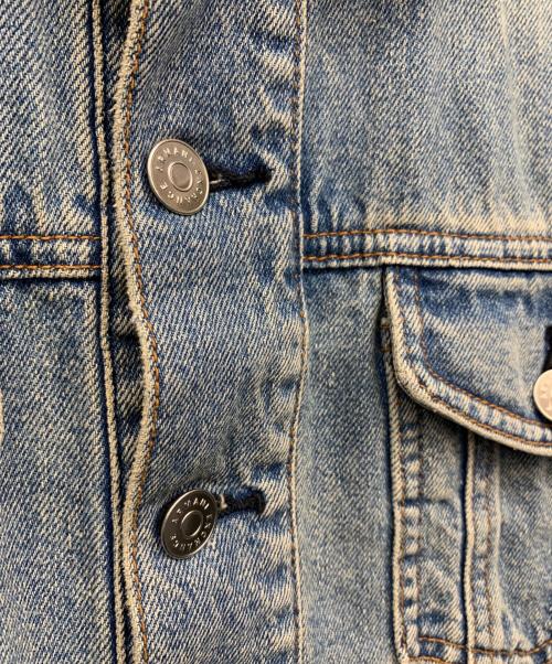 ARMANI EXCHANGE ICON（ARMANI EXCHANGE ICON）ARMANI EXCHANGE ICON (ARMANI EXCHANGE ICON) デニムジャケット スカイブルー サイズ:Sの古着・服飾アイテム