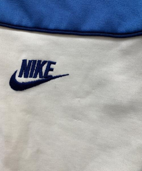NIKE（ナイキ）NIKE (ナイキ) 70sトラックジャケット アイボリー×ブルー サイズ:Mの古着・服飾アイテム