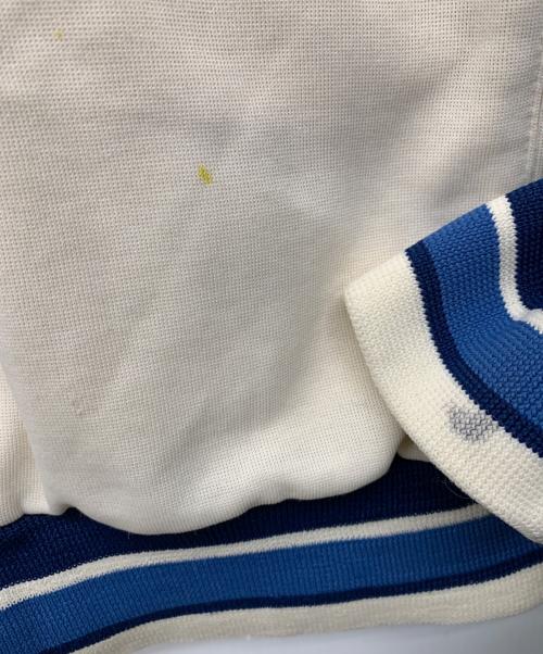 NIKE（ナイキ）NIKE (ナイキ) 70sトラックジャケット アイボリー×ブルー サイズ:Mの古着・服飾アイテム