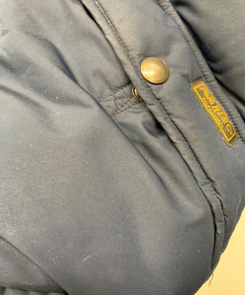 POLO RALPH LAUREN（ポロ・ラルフローレン）POLO RALPH LAUREN (ポロ・ラルフローレン) ダウンジャケット ネイビー サイズ:Sの古着・服飾アイテム