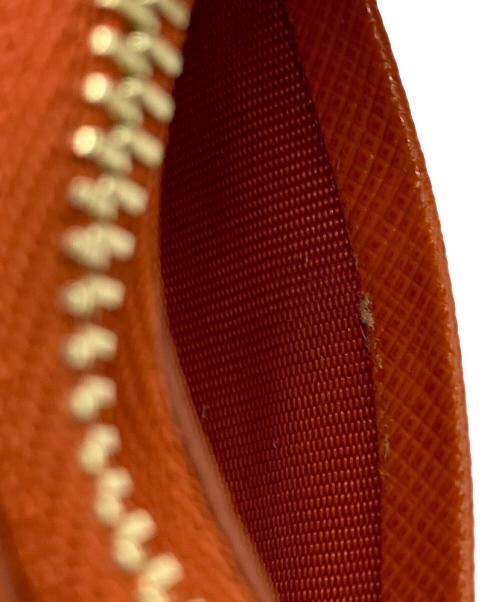 Salvatore Ferragamo（サルヴァトーレ フェラガモ）Salvatore Ferragamo (サルヴァトーレ フェラガモ) カードケース オレンジの古着・服飾アイテム