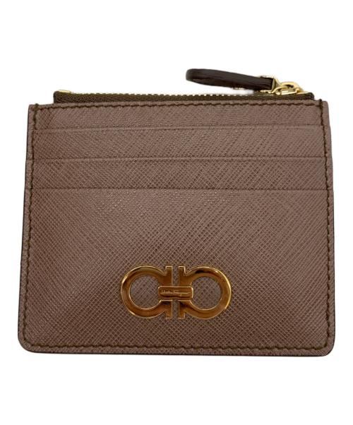 Salvatore Ferragamo（サルヴァトーレ フェラガモ）Salvatore Ferragamo (サルヴァトーレ フェラガモ) カードケース ブラウンの古着・服飾アイテム